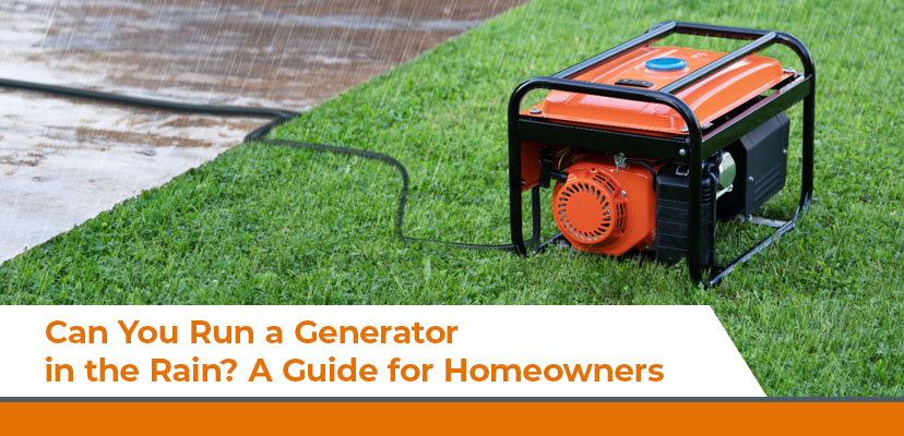 Can You Run a Generator in the Rain? A Guide for Homeowners - GenTent ...